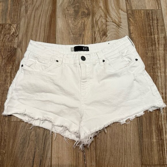 KUT Jane Cut Off High Rise Shorts - Picture 1 of 5